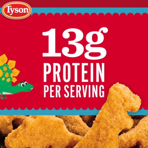Tyson Frozen Dino Nuggets Perspective: bottom