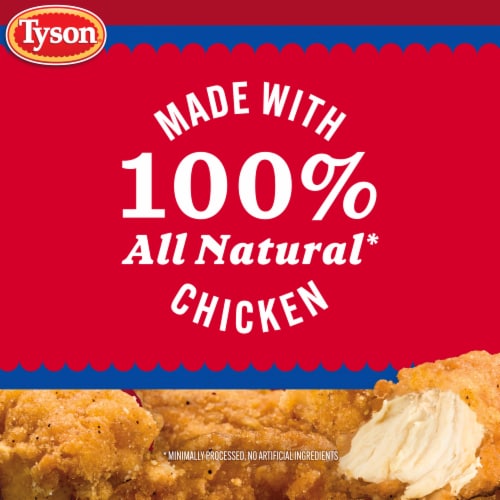 Tyson® Fully Cooked Southern Style Chicken Breast Tenderloins Perspective: bottom
