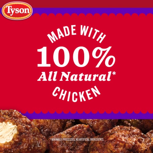 Tyson® Any'tizers® Frozen Honey BBQ Boneless Chicken Bites Perspective: bottom