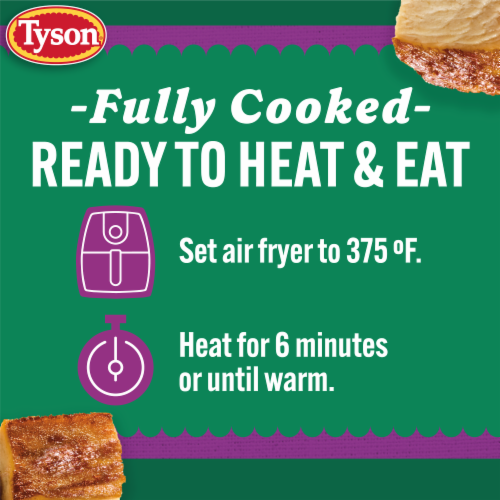 Tyson® Grilled & Ready® Fully Cooked Oven Roasted Diced Chicken Breast Perspective: bottom