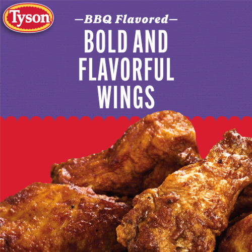 Tyson Any'tizers Frozen BBQ Flavored Chicken Wings Perspective: bottom