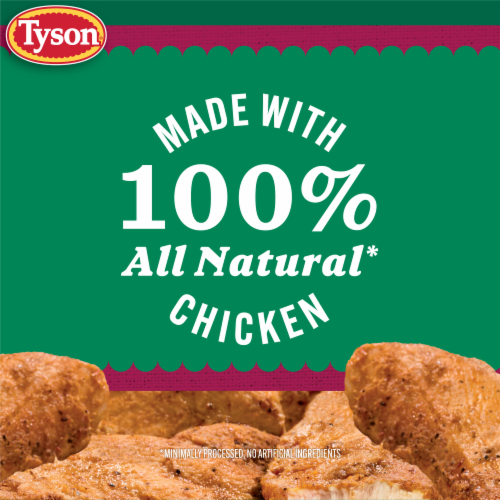 Tyson Frozen Blackened Flavored Chicken Tenders Perspective: bottom