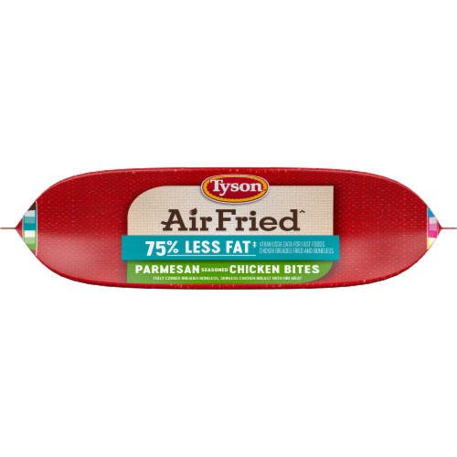 Tyson® Air Fried Parmesan Seasoned Frozen Chicken Bites Perspective: bottom