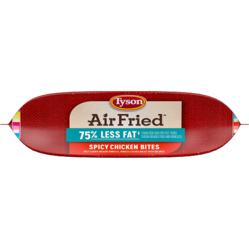 Tyson® Air Fried Perfectly Crisp Spicy Chicken Bites Perspective: bottom