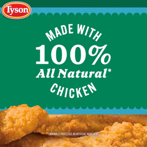 Tyson Frozen Lightly Breaded Chicken Strips Perspective: bottom