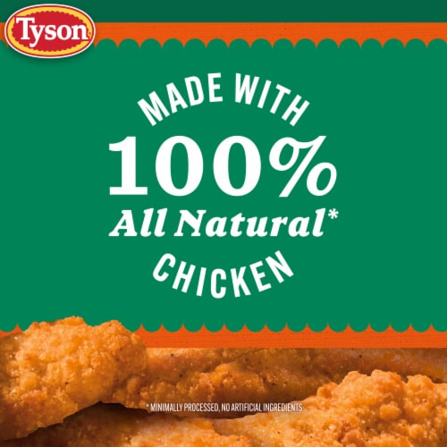 Tyson Frozen Lightly Breaded Buffalo Style Chicken Strips Perspective: bottom