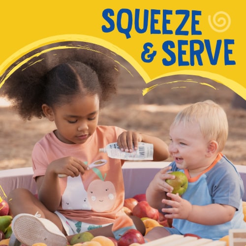 Earth's Best Organic Baby Food Pouches, 9+ Months, Pasta & Veggie Puree, Mac & Cheese with Veggies Perspective: bottom