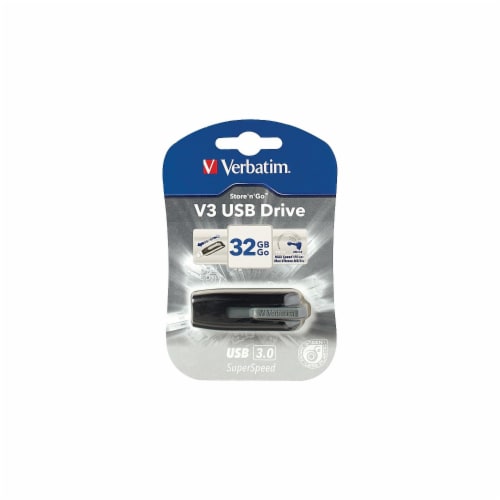 Verbatim Store 'n' Go V3 Flash Drive Perspective: bottom