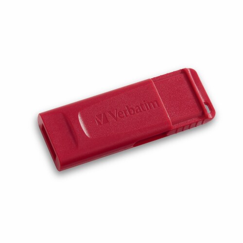 32GB Store 'n' Go&reg; USB Flash Drive - Red - 32GB USB - Red Perspective: bottom