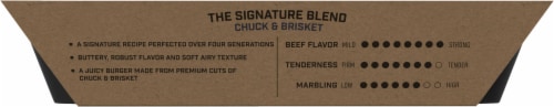 Schweid & Sons Signature Series Chuck Brisket Burger Patties Perspective: bottom