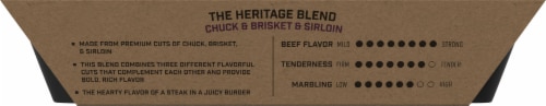 Schweid & Sons Heritage Blend Burger Patties Perspective: bottom