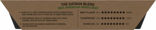 Schweid & Sons® The Katana Blend Wagyu Ground Beef Burgers Perspective: bottom