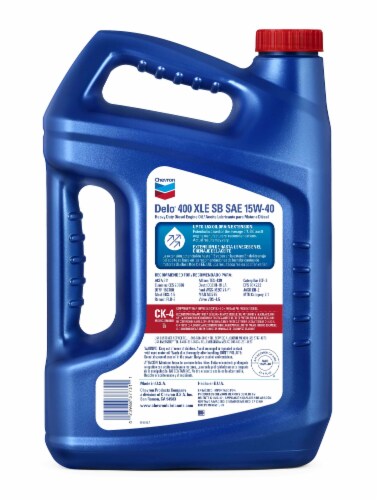 Chevron Delo® 400 LE 15W-40 SAE Heavy Duty Diesel Engine Oil Perspective: bottom