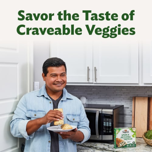 Del Monte® Veggieful™ Broccoli Potato Cheddar Pocket Pies Frozen Snacks Perspective: bottom