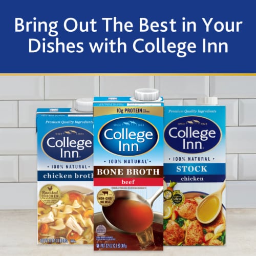 College Inn Beef Broth Perspective: bottom