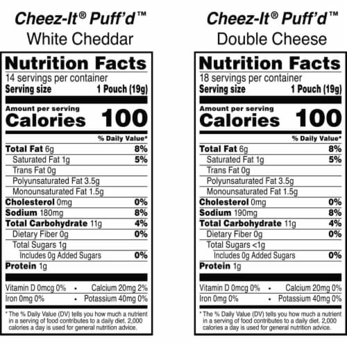 CheezIt Puff'd Variety Pack (32 Count), 1 unit Kroger
