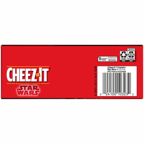 Cheez-It Star Wars Edition Original Snack Crackers Perspective: bottom