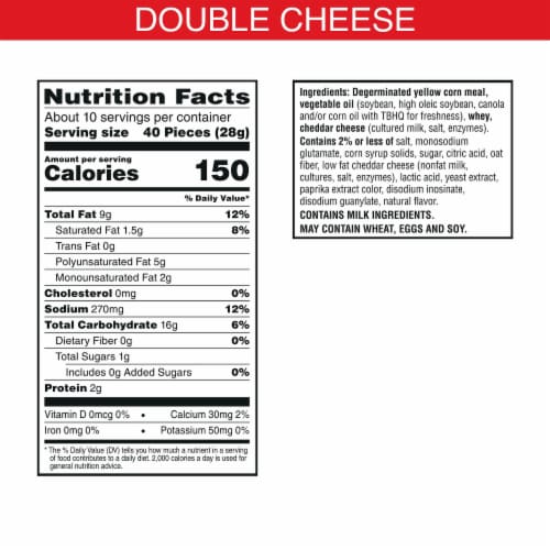Cheez It® Puff'd™ Double Cheese Crackers Perspective: bottom