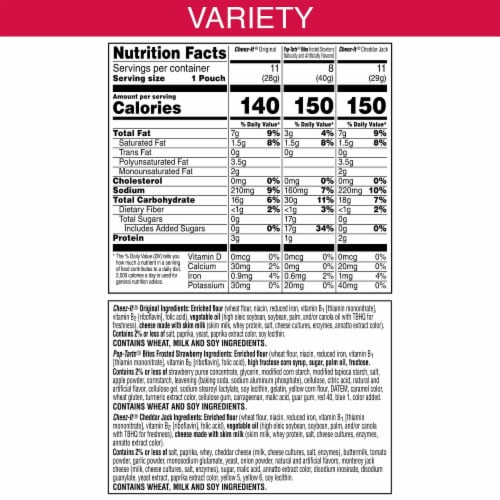 Cheez-It & Pop Tarts Any Time Variety Pack Perspective: bottom