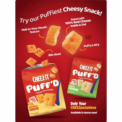 Cheez-It® Cheesy Jalapeño Cheese Snack Crackers Perspective: bottom