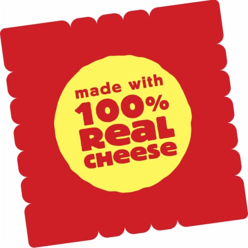 Cheez-It® White Cheddar Cheese Snack Crackers Perspective: bottom