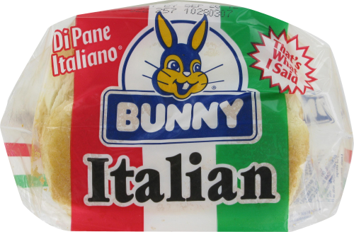 Bunny Italian White Bread Perspective: bottom