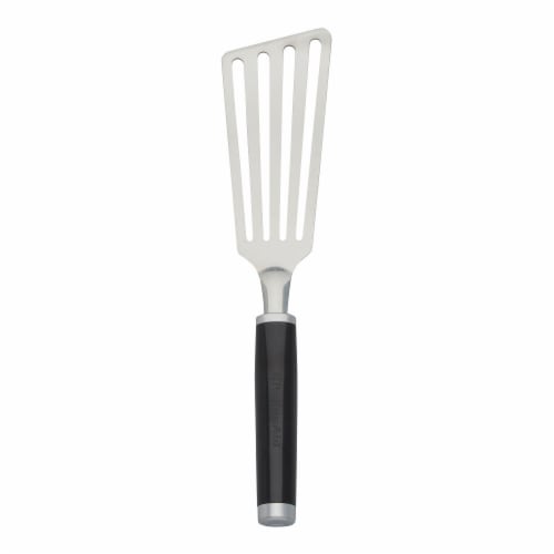 KitchenAid Stainless Steel Flex Turner - Black Perspective: bottom