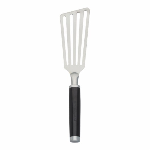 KitchenAid® Stainless Steel Flex Turner - Black Perspective: bottom
