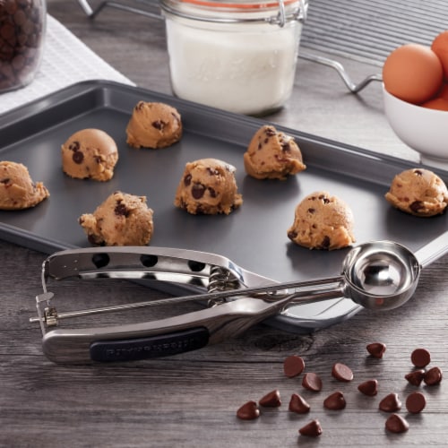 KitchenAid® Cookie Dough Scoop - Silver/Black Perspective: bottom