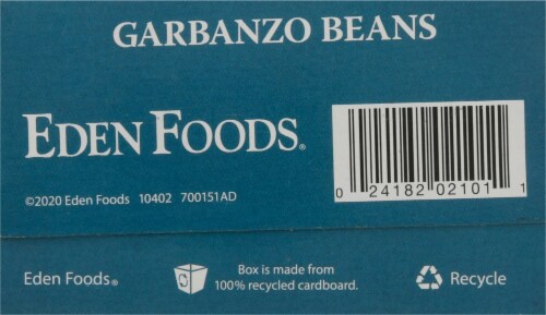 Eden® Organic Garbanzo Beans Perspective: bottom