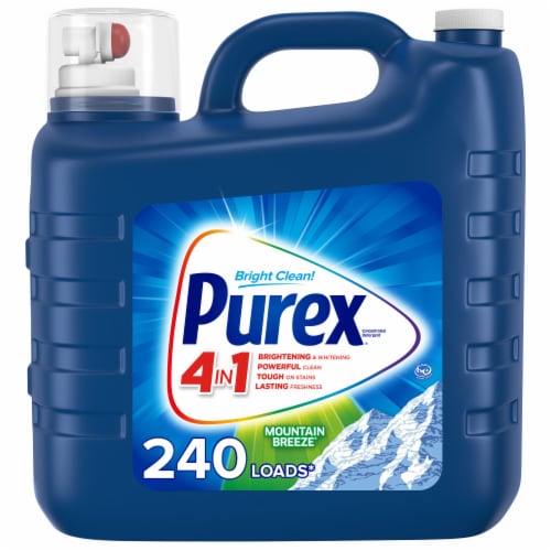 Purex® Mountain Breeze® Liquid Laundry Detergent Perspective: bottom