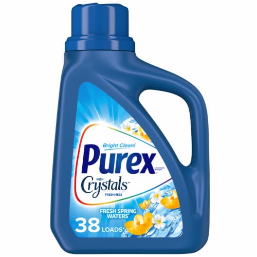 Purex® Spring Waters Laundry Detergent with Crystals Perspective: bottom