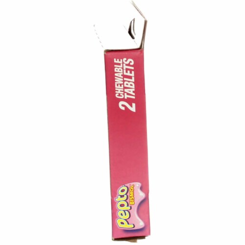 Pepto Bismol Chewable Tab Perspective: bottom