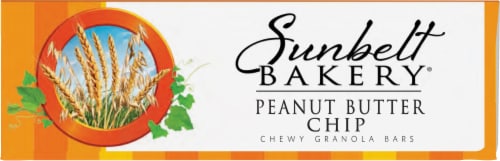 Sunbelt Bakery® Peanut Butter Chip Chewy Granola Bars Perspective: bottom