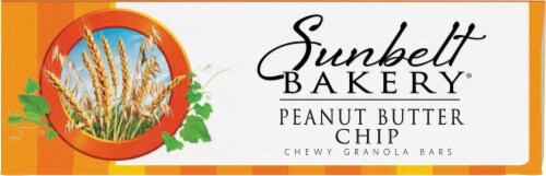 Sunbelt Bakery® Peanut Butter Chip Chewy Granola Bars Perspective: bottom