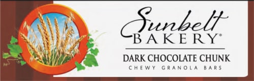 Sunbelt Bakery Dark Chocolate Chunk Chewy Granola Bars Perspective: bottom