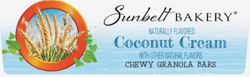 Sunbelt Bakery Coconut Cream Chewy Granola Bars Perspective: bottom