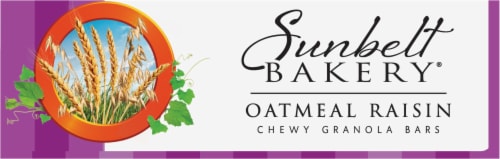 Sunbelt Bakery® Oatmeal Raisin Chewy Granola Bars Family Pack Perspective: bottom