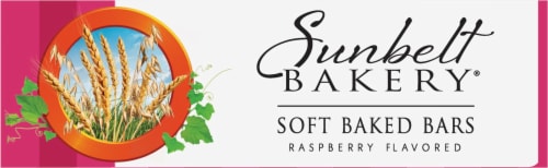 Sunbelt Bakery® Soft Baked Raspberry Fruit & Grain Bars Perspective: bottom