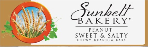 Sunbelt Bakery Peanut Sweet & Salty Chewy Granola Bars Perspective: bottom