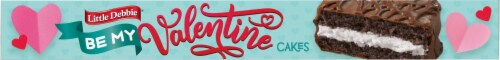 Little Debbie® Be My Valentine Chocolate Snack Cakes Perspective: bottom