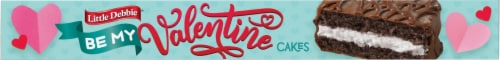 Little Debbie® Be My Valentine Chocolate Snack Cakes Perspective: bottom