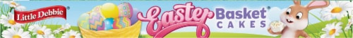Little Debbie® Vanilla Easter Basket Cakes® Perspective: bottom