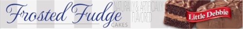 Little Debbie® Frosted Fudge Cakes Perspective: bottom