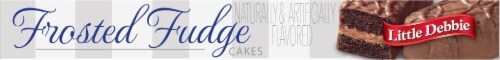 Little Debbie® Frosted Fudge Cakes Perspective: bottom