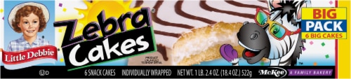Little Debbie® Big Pack Zebra Cakes® Perspective: bottom