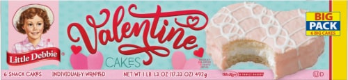 Little Debbie® Be My Valentine Big Snack Cakes Perspective: bottom