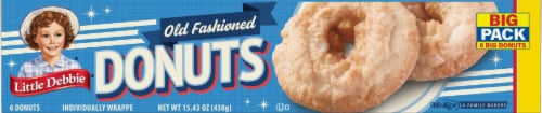 Little Debbie Old Fashioned Donuts Big Pack Perspective: bottom
