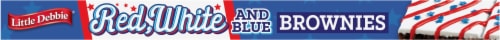 Little Debbie® Red White & Blue Iced Brownies Perspective: bottom