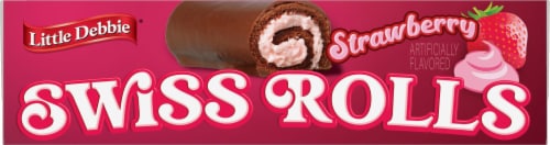 Little Debbie® Strawberry Swiss Rolls Perspective: bottom